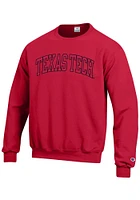Champion Texas Tech Red Raiders Mens Arch Long Sleeve Crew Sweatshirt