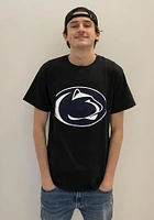 Champion Penn State Nittany Lions Black Primary Logo Short Sleeve T Shirt