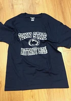 Champion Penn State Nittany Lions Navy Blue No1 Design Short Sleeve T Shirt