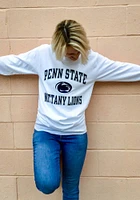 Champion Penn State Nittany Lions White No1 Design Long Sleeve T Shirt