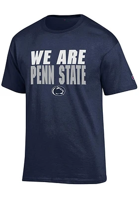 Champion Penn State Nittany Lions Navy Blue Slogan Short Sleeve T Shirt