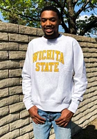 Champion Wichita State Shockers Mens Reverse Weave Long Sleeve Crew Sweatshirt