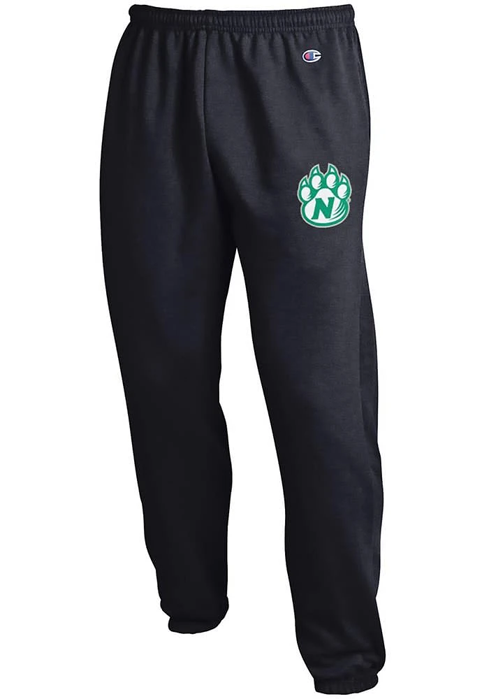 Champion Northwest Missouri State Bearcats Mens Black Closed Bottom Sweatpants