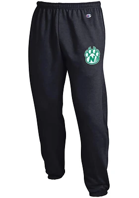 Champion Northwest Missouri State Bearcats Mens Black Closed Bottom Sweatpants