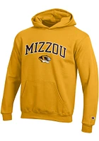 Champion Missouri Tigers Youth Gold Primary Long Sleeve Hoodie