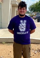 Champion TCU Horned Frogs Purple Knuckle Short Sleeve T Shirt