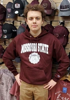 Champion Missouri State Bears Mens Maroon Official Seal Long Sleeve Hoodie