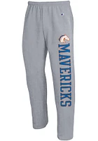 Champion UTA Mavericks Mens Grey Open Bottom Sweatpants
