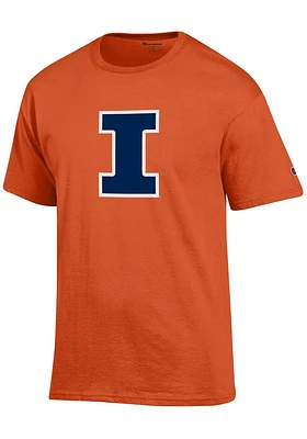 Champion Illinois Fighting Illini Primary Logo Short Sleeve T Shirt