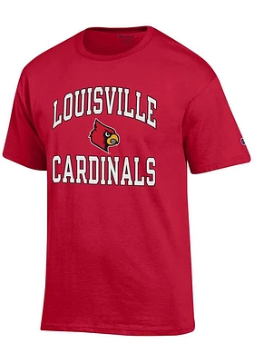 Champion Louisville Cardinals Team Logo Short Sleeve T Shirt