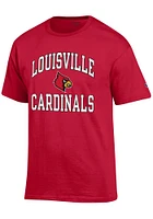 Champion Louisville Cardinals Team Logo Short Sleeve T Shirt