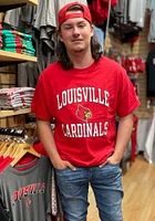 Champion Louisville Cardinals Team Logo Short Sleeve T Shirt