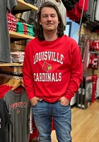Champion Louisville Cardinals Team Logo Long Sleeve T Shirt