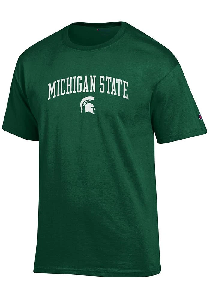 Champion Michigan State Spartans Arch Mascot Short Sleeve T Shirt