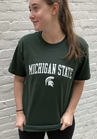 Champion Michigan State Spartans Arch Mascot Short Sleeve T Shirt