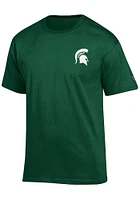 Champion Michigan State Spartans Spartan Logo Short Sleeve T Shirt
