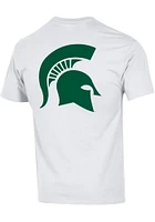 Champion Michigan State Spartans White Rally Loud Short Sleeve T Shirt