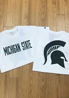 Champion Michigan State Spartans White Rally Loud Short Sleeve T Shirt