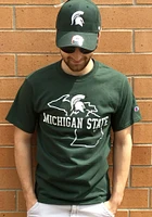 Champion Michigan State Spartans Outline Short Sleeve T Shirt