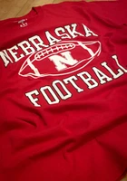 Champion Nebraska Cornhuskers Football Short Sleeve T Shirt