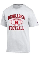 Champion Nebraska Cornhuskers Football Short Sleeve T Shirt
