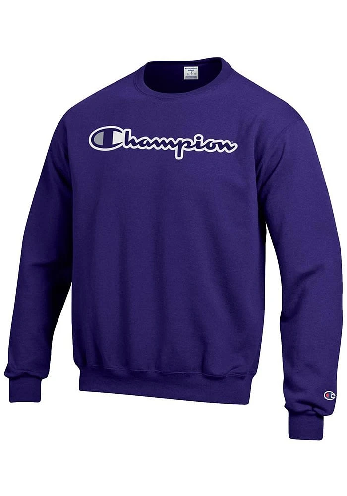 Champion K-State Wildcats Mens Co Branded Long Sleeve Crew Sweatshirt