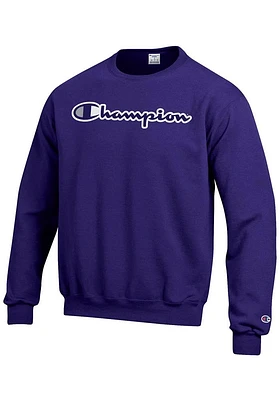 Champion K-State Wildcats Mens Co Branded Long Sleeve Crew Sweatshirt