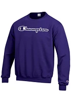 Champion K-State Wildcats Mens Co Branded Long Sleeve Crew Sweatshirt