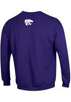 Champion K-State Wildcats Mens Co Branded Long Sleeve Crew Sweatshirt