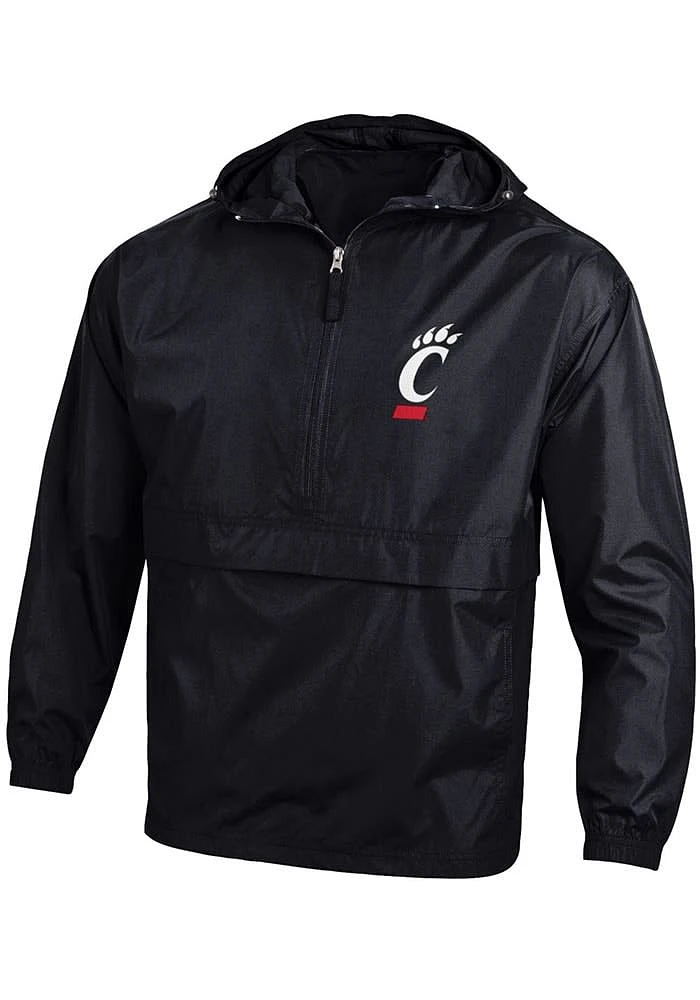 Champion Cincinnati Bearcats Mens Black Primary Logo Light Weight Jacket