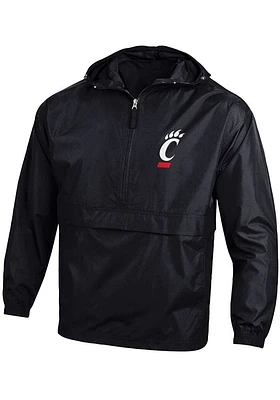 Champion Cincinnati Bearcats Mens Black Primary Logo Light Weight Jacket