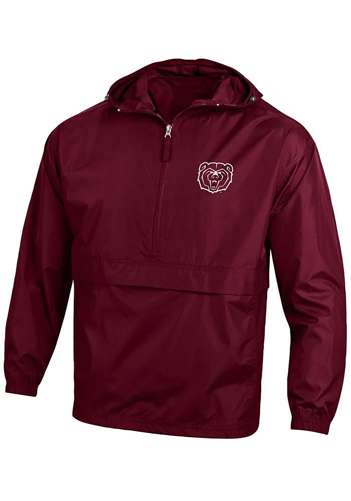 Champion Missouri State Bears Mens Maroon Primary Logo Light Weight Jacket