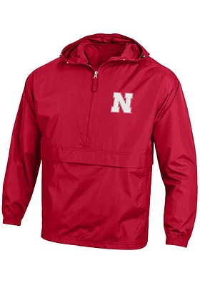 Champion Nebraska Cornhuskers Mens Primary Logo Light Weight Jacket