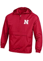 Champion Nebraska Cornhuskers Mens Primary Logo Light Weight Jacket