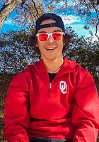 Champion Oklahoma Sooners Mens Crimson Primary Logo Light Weight Jacket