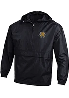 Champion Wichita State Shockers Mens Black Primary Logo Light Weight Jacket