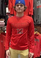 Champion Miami RedHawks Red Athletic Long Sleeve T-Shirt