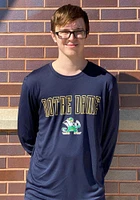 Champion Notre Dame Fighting Irish Navy Blue Athletic Long Sleeve T-Shirt