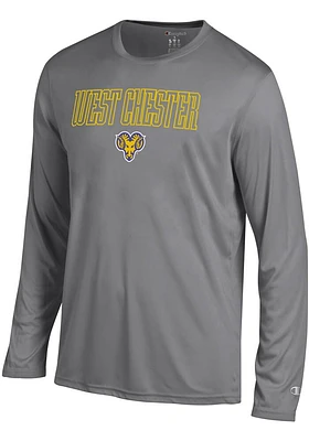 Champion West Chester Golden Rams Grey Athletic Long Sleeve T-Shirt