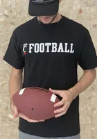 Champion Cincinnati Bearcats Black Football Short Sleeve T Shirt