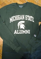 Champion Michigan State Spartans Green Alumni Long Sleeve T Shirt