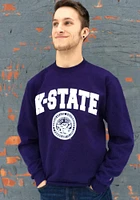 Champion K-State Wildcats Mens Official Seal Long Sleeve Crew Sweatshirt