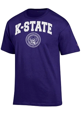 Champion K-State Wildcats Official Seal Short Sleeve T Shirt