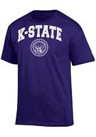 Champion K-State Wildcats Official Seal Short Sleeve T Shirt