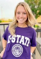 Champion K-State Wildcats Official Seal Short Sleeve T Shirt