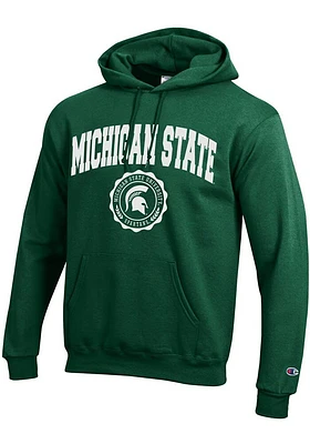 Champion Michigan State Spartans Mens Seal Long Sleeve Hoodie