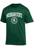 Champion Michigan State Spartans Green Seal Short Sleeve T Shirt