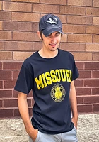 Champion Missouri Tigers Black Official Seal Short Sleeve T Shirt