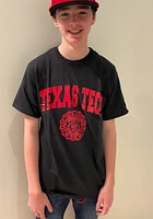 Champion Texas Tech Red Raiders Black Seal Short Sleeve T Shirt