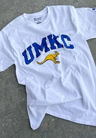 Champion UMKC Roos White Arch Mascot Short Sleeve T Shirt